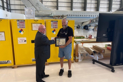 SNC Mechanic Awarded FAA's Prestigious Charles Taylor Award